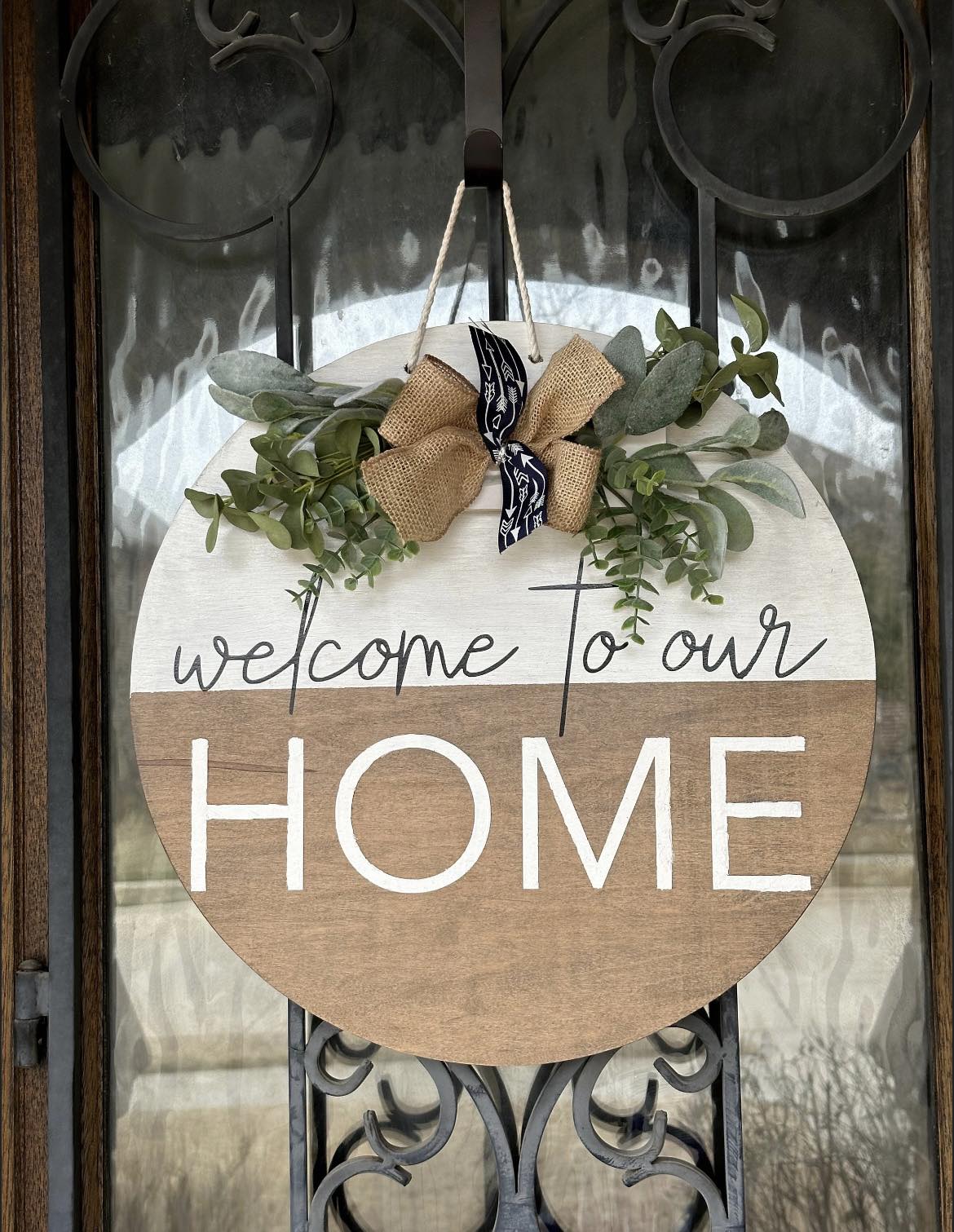 Welcome Home Sign