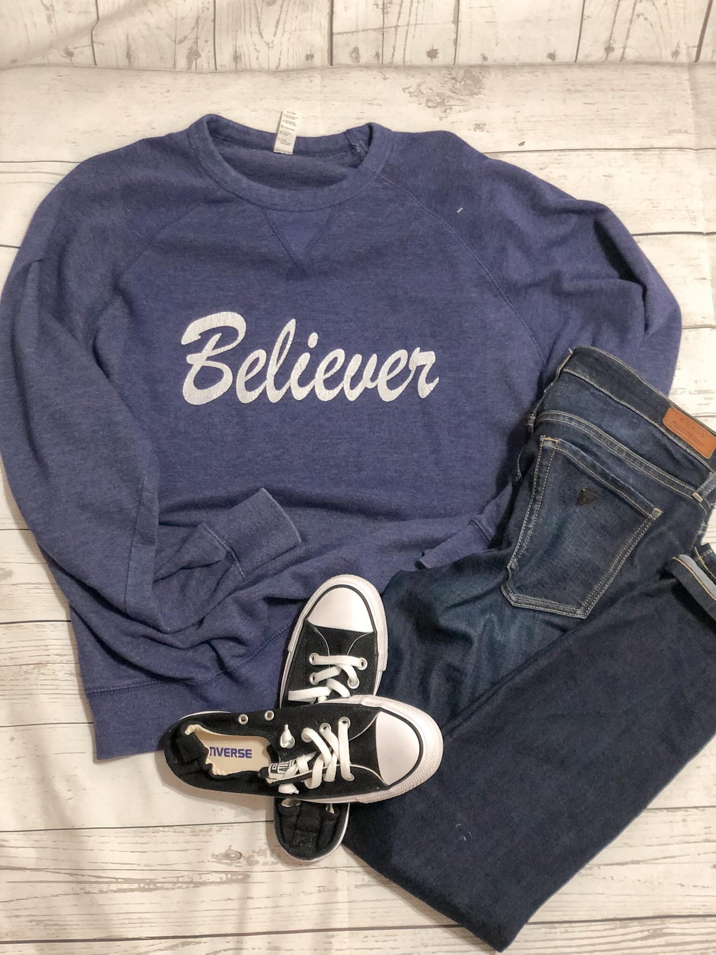 Believer Crew Neck Sweat Shirt