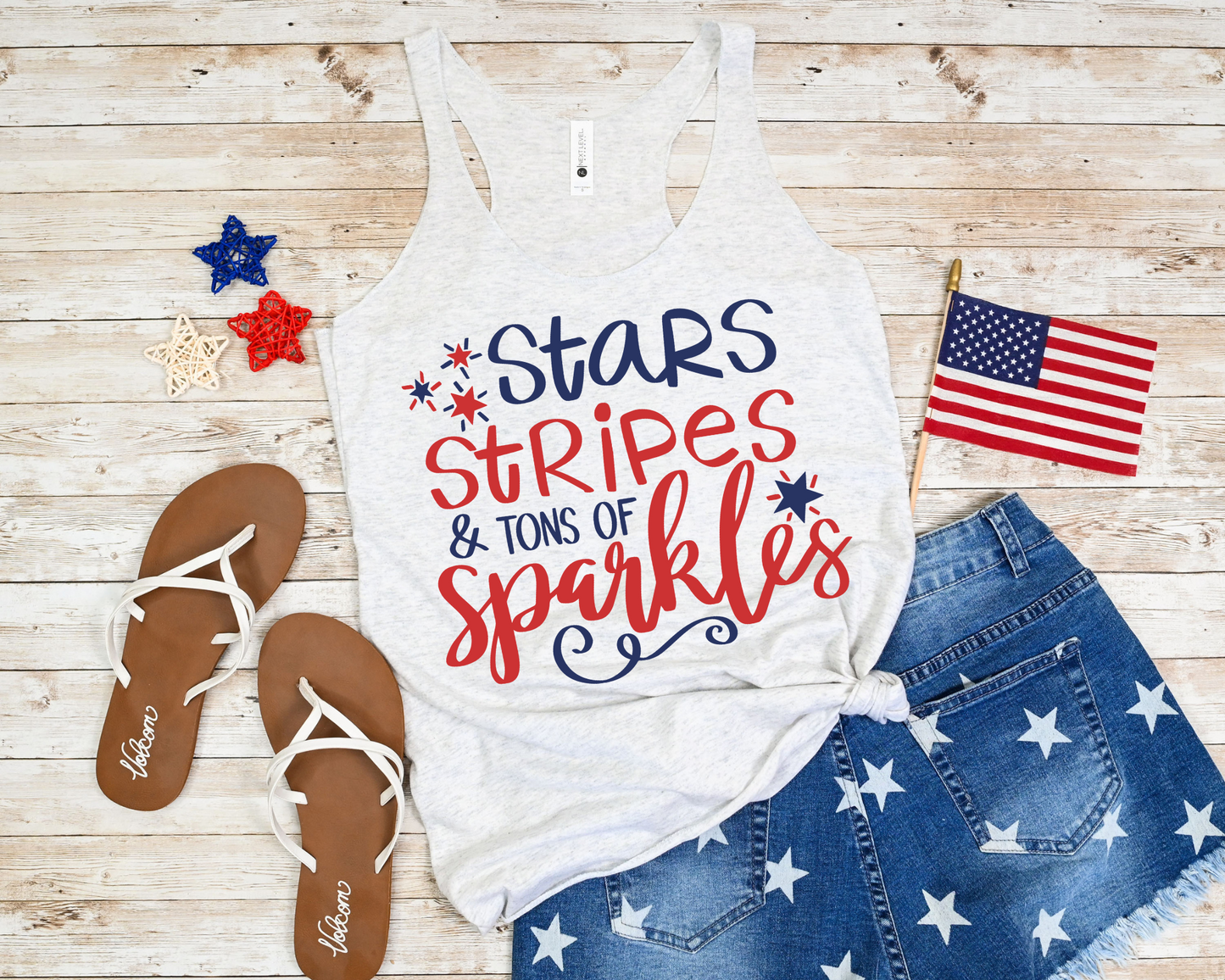 Stars Stripes & Tons of Sparkles