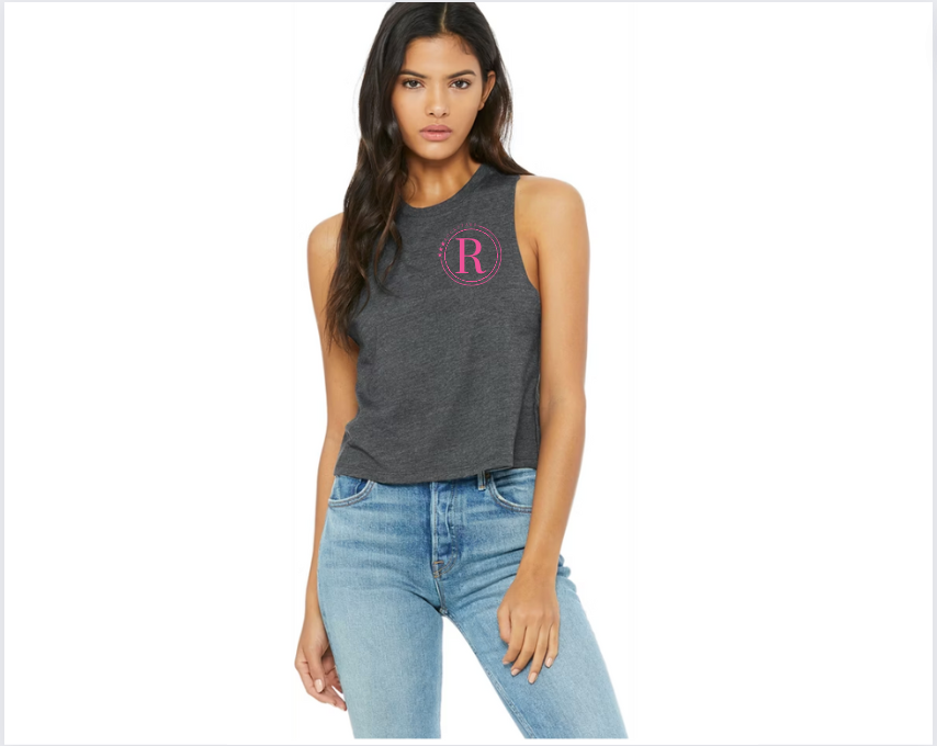 Rockstar Team Tank Circle Logo - Cropped